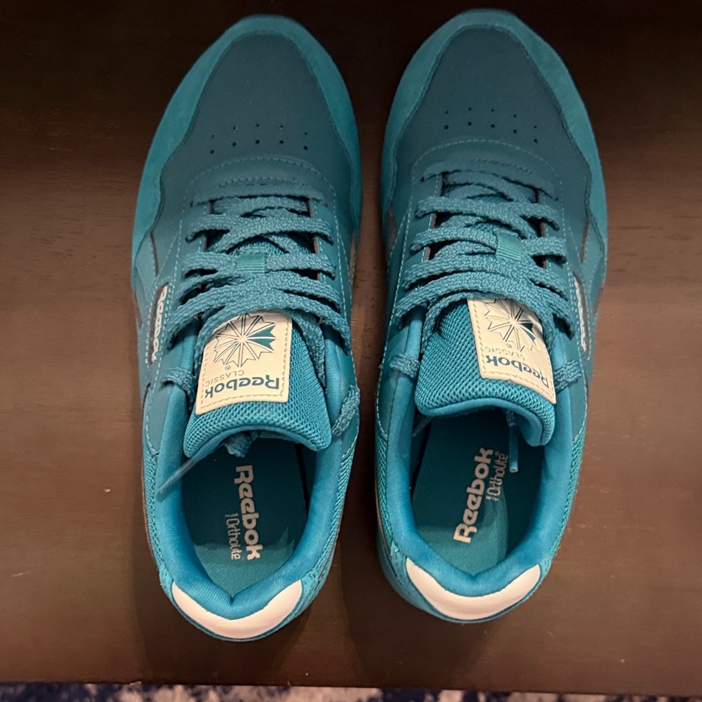 Reebok Teal Athletic Shoes 7.5
